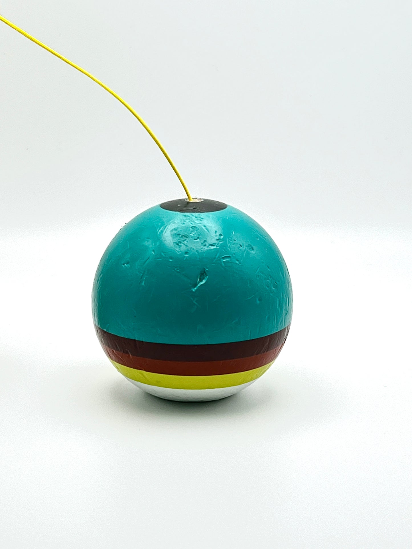 TRIPLE STRIPE - AQUA - LEGEND SHAPE - KENDAMA - B-GRADE