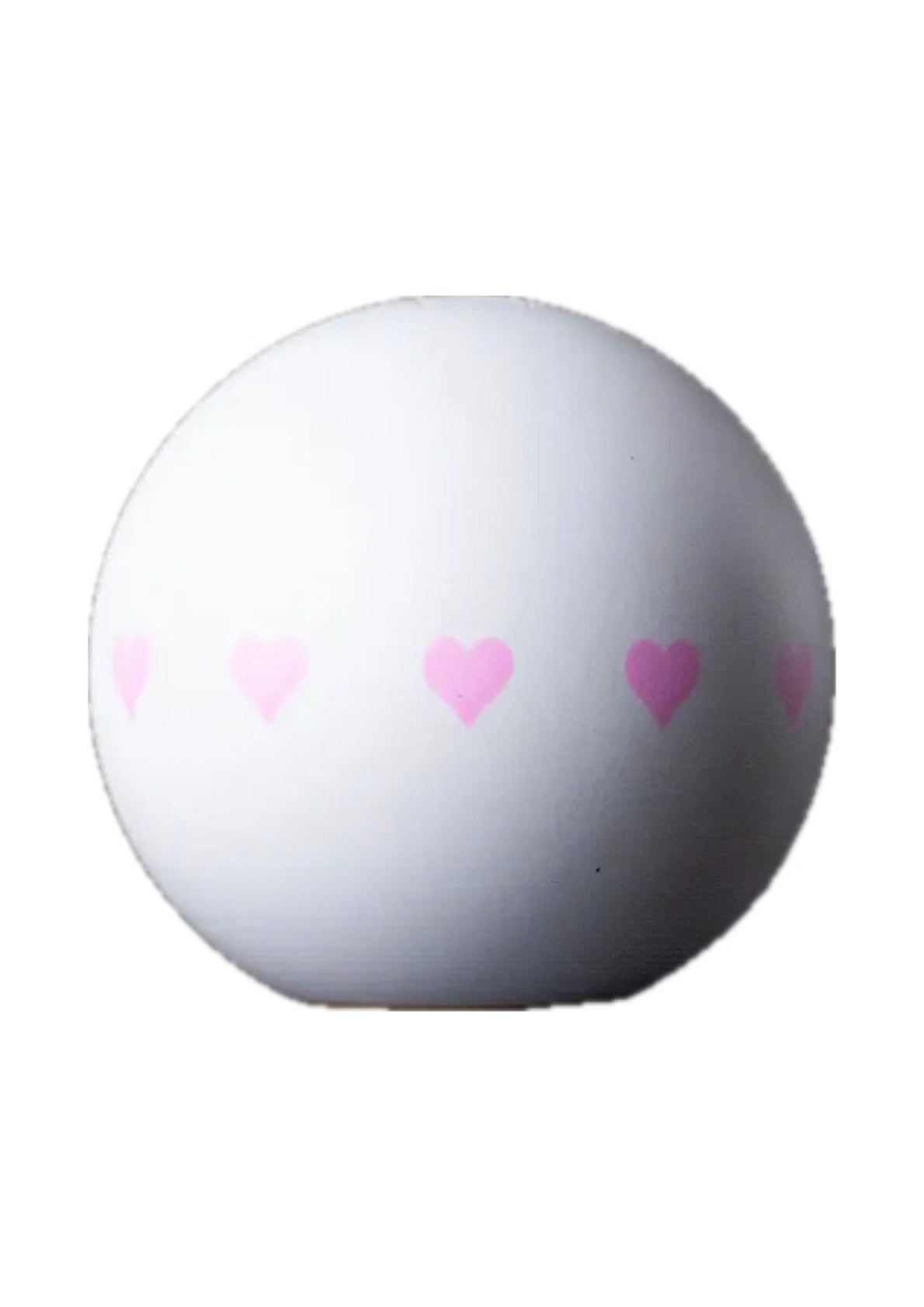 Rhino Love ♡ 2024 - White Tama, Pink Hearts