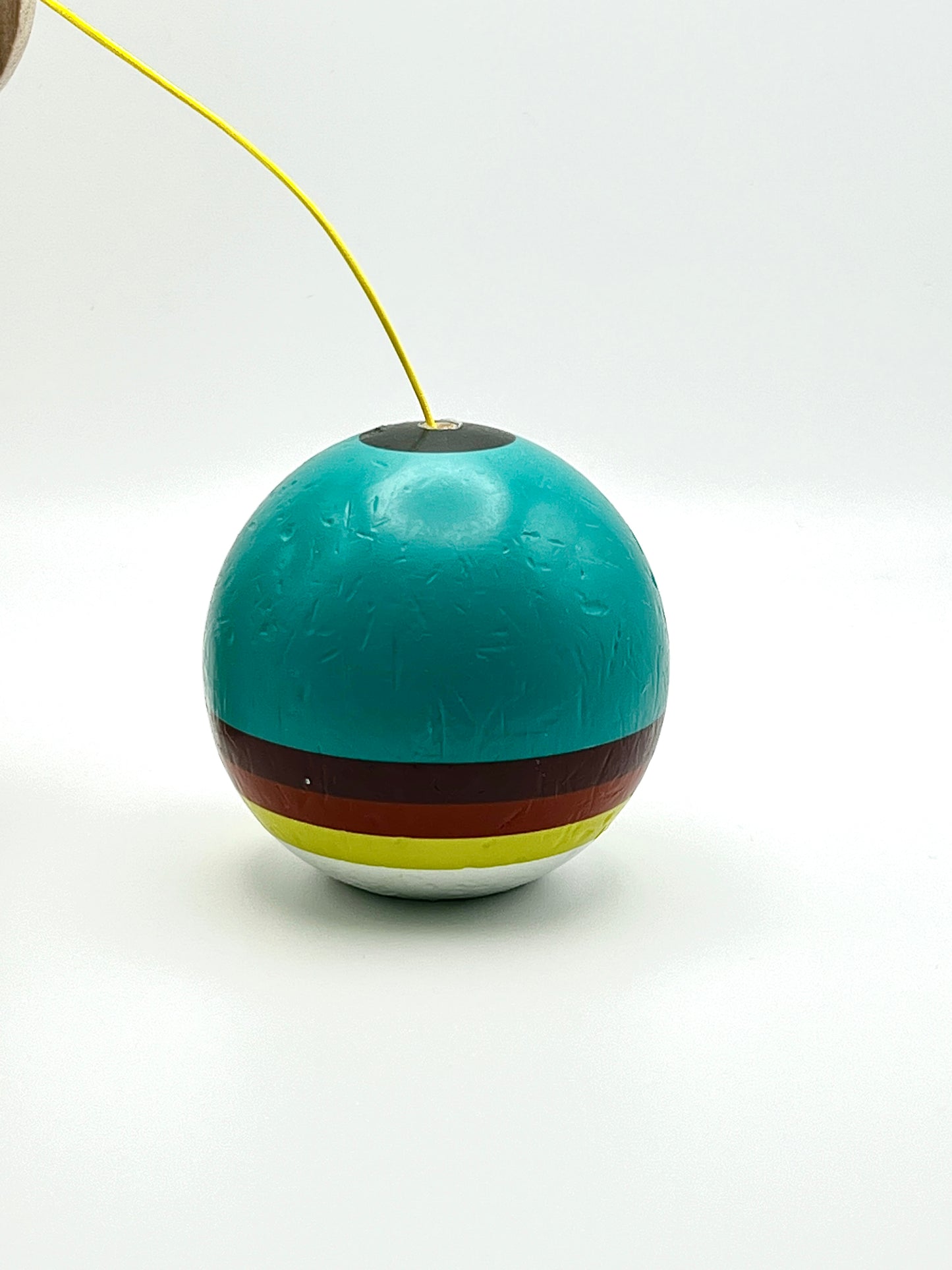 TRIPLE STRIPE - AQUA - LEGEND SHAPE - KENDAMA - B-GRADE