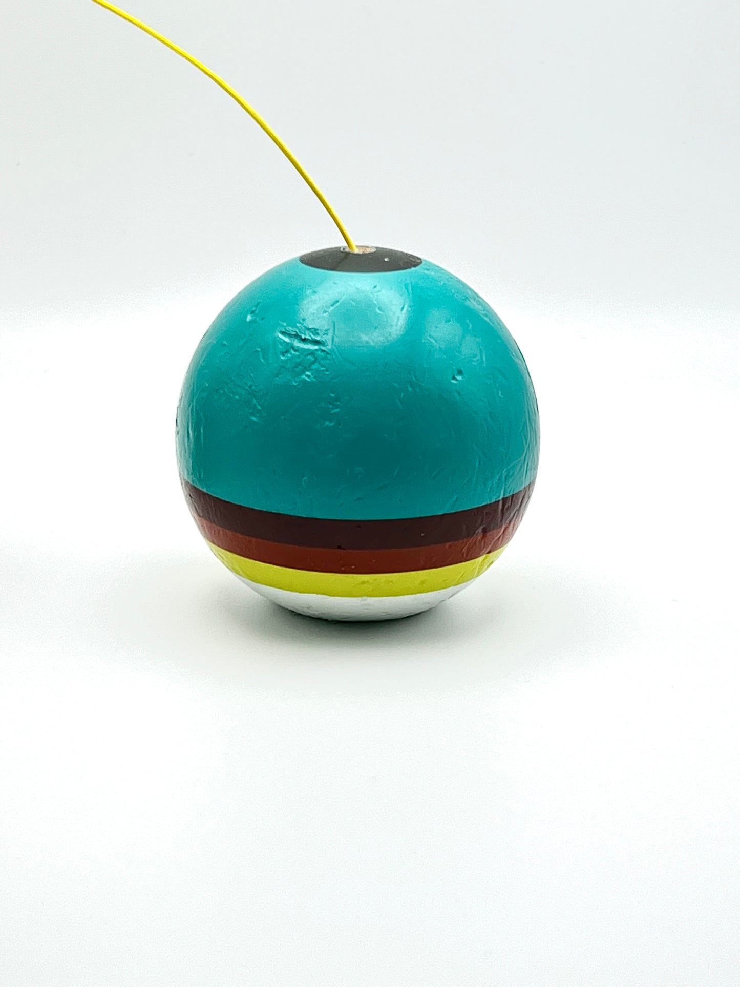 TRIPLE STRIPE - AQUA - LEGEND SHAPE - KENDAMA - B-GRADE